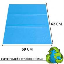 Blue Reinforced Garbage Bag Sizes 15, 30, 50 And 100 Liters - AZUL30L - 查看 3
