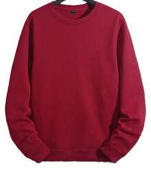 Bald Sweatshirt Streetwear Unisex Men's Sweater Style - 軍綠色 - 查看 7