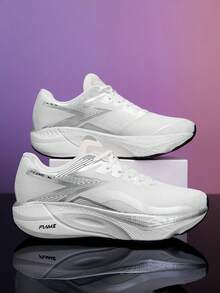 Men's Lightweight Breathable Cross-Training Sneakers - Low-Top Athletic Shoes With Shock Absorption, Arch Support And Non-Slip Sole Design, Suitable For Gym, Running, Hiking, Casual And Outdoor Activities - White - View 15