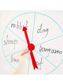 12 英寸吸盘白板笔 - 非常适合教育环境和游戏选择 - 紅色 - 查看 3