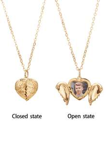 Customized Personalized European And American Cross-Border Color Photo Necklace, Mother's Day Gift, Valentine's Day Gift, Birthday Anniversary Gift, For Friends, Classmates, Graduation, , Family, High-End Gift, Southeast Asia,Jewellery For Ladies ,Boho Statement - Style 1 - View 22