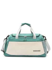 Bolsa de deporte tipo mochila con compartimento para zapatos, bolsa de gimnasio para yoga y viaje para mujeres y hombres, bolso de fin de semana de gran capacidad para pasar la noche y llevar a bordo - Multicolor - Ver 13