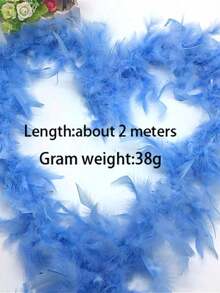 Boa de plumas, accesorios de disfraz para fiesta DIY, boas de plumas de colores, decoración de bufanda, adecuado para fiesta de cumpleaños, Halloween, Navidad, carreras de caballos, té, Nochevieja, concierto y decoración del hogar, boda de baile, actuación en el escenario, disfraz y accesorios de carnaval, suministros para fiestas, accesorios de disfraz de Halloween