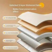 Portable Folding Foot Spa - Heating Insulation Deep Soak Basin, Odor-Free Cordless Use For Home, Travel & Relaxation