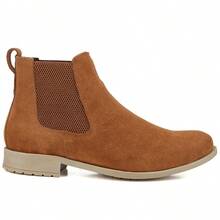 Men's Chelsea Boot Country Leather Suede - Camel - View 6