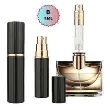 Perfume Travel Refillable Bottle,Bottom-Filling Perfumes Atomizer,Mini Cologne Dispenser, Portable Fragrances Sprayer Pocket Size Perfume Container For Women Men Cruise Trip Gift-F809SJ