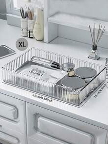 8pcs/7pcs/1pc/Set Transparent Makeup Organizer Drawer Box, Makeup Display Rack, Makeup Tool Storage Box, Drawer Desktop Organizer, Drawer Type Makeup Storage Box,New Year Home Decoration - Clear - View 3