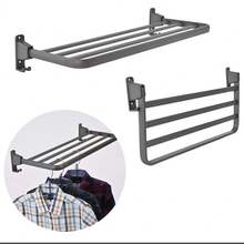 Toallero Soporte De Pared 60cM - Gris Oscuro - Ver 1