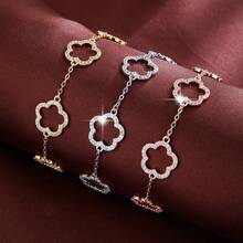 1pc Vintage Geometric Design Women Bracelet, Suitable For Daily, Vacation, Party Wear - Bracelet - View 15