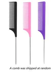 11pcs/Set Multi-Functional Hair Styling Tool Kit, Black Handle Hollow Comb Massage Scalp Relax Reduce Hair Loss, 200ml High Pressure Spray Bottle, Dense Teeth Curling Comb Detangle Hair, Large Hair Scrunchies For Ponytail, Elegant Hair Accessory Set Suitable For All Hair Types & Women, Great Gift For Girlfriend, Family ,Hair Styling Kit ,Hair Tool Kit