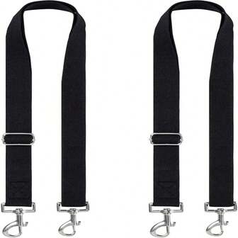 2 piezas/4 piezas Correas elásticas ajustables para mantas de caballo, bandas de pierna de alta calidad para mantas de caballo, bandas de barriga reemplazables, hebilla giratoria de 360°