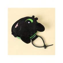 Universal Pictures Toothless Plush Coin Purse, Official Authorized, Cute Bag Charm, Lightweight Cartoon Pendant, Soft Toothless Plush Keychain Wallet, Gift For Women And Children - Toothless Coin Purse - View 7