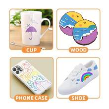 2/12/24 Colores Marcadores de Pintura Acrílica, Bolígrafos para Manualidades y Dibujo de Arte DIY, Marcadores de Pintura a Base de Agua para Pintura y Creación DIY, Aptos para la Mayoría de Superficies Incluyendo Piedra, Vidrio, Huevos de Pascua, Madera, Cerámica y Tela, Inodoros y Lavables, Multicolores, Suministros para Fiestas de Halloween y Navidad