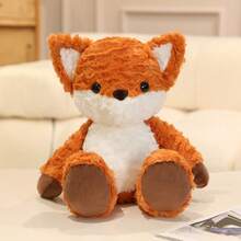 A Soft And Fluffy Red Fox Plush Doll, Suitable For Children Of All Ages. This Doll Is Durable, Fun, And Highly Interactive, Featuring A Fluffy Orange And White Patterned Design With Black Eyes. It Is The Perfect Choice For Play And Relaxation. It Is An Essential Doll For Children And An Indispensable Doll Accessory. This Doll Is Durable And Highly Interactive.