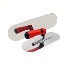 不锈钢混凝土池铲、精密加工抹子、水泥墙抹灰砌筑手动工具 - 銀色 - 查看 3