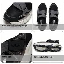 Skechers 女鞋休閒鞋戶外運動日常通勤舒適輕便運動休閒鞋177387-BLK - 黑色 - 查看 5