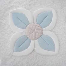 INS Nordic Home 1pc Infant Lotus Flower Shaped Bathing Seat, Suitable For Newborns And Infants 0-6 Months And Above, Machine Washable Baby Bath Mat, Baby Birth Gift