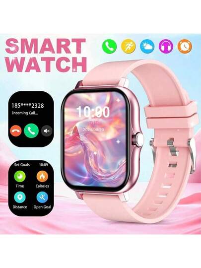 New Full Touch HD Slimme Horloge (Dial, Answer) Wireless Call Function, Massive Faces, Exercise Monitoring, Message Reminder View, Multiple App Reminders, roid IOS Phones, Perfect Men Women view 9