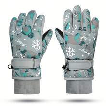 Gants de ski de la marque Sweet Boy, convenant aux filles, gants d'hiver en polaire épais et chauds, adaptés aux voyages dans la neige en extérieur, parfaits pour les cadeaux d'anniversaire, cadeaux parfaits pour Noël, Thanksgiving, Noël/Saint-Valentin, Halloween, automne, hiver, extérieur, sport, gants tactiles d'hiver pour la course, le cyclisme, le soccer, le football, les sports d'extérieur, tricotés pour les garçons et les filles, convenant aux temps froids et au ski