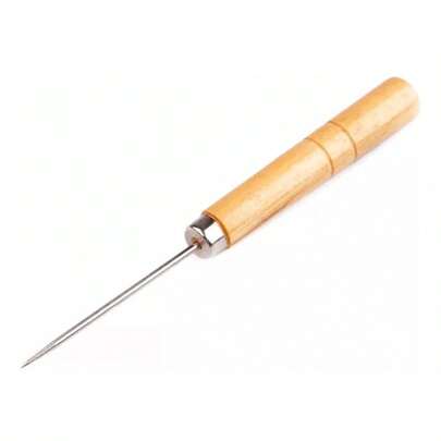 Furador Manual Lanmax Tecido Fine Cabo Couro Artesanato DIY