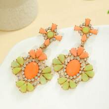 7/15/24/36/48Pairs/Lot Bohemian Casual Vacation Style Women Men Earrings Geometric Fringe Leaf Style Travel Souvenirs Gifts For Friends Daily Wearing Accessories