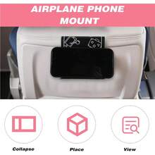 Flip-Up Phone Stand & 360° Adjustable Tablet Stand, Suitable For Airplane Travel, Desk, Bed, Treadmill - Portable Foldable Design, Essential Travel Gadget To Free Up Hands - Multicolor - View 11