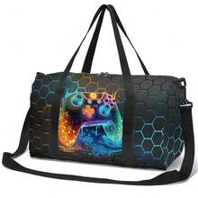 3D Printing Duffle Bag For GAMER Boys, Portable Large-Capacity Travel Bag, Suitable For Outdoors Exercise/Weekender/Gift - one-size - View 14