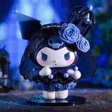 Miniso Figurine de la série Cérémonie de la sorcière Kuromi de Sanrio, pour la décoration de bureau à domicile, style sombre, doux et cool, forme de sorcière + détails somptueux très attrayants (1 pièce livrée au hasard) - Multicolore - Voir 9