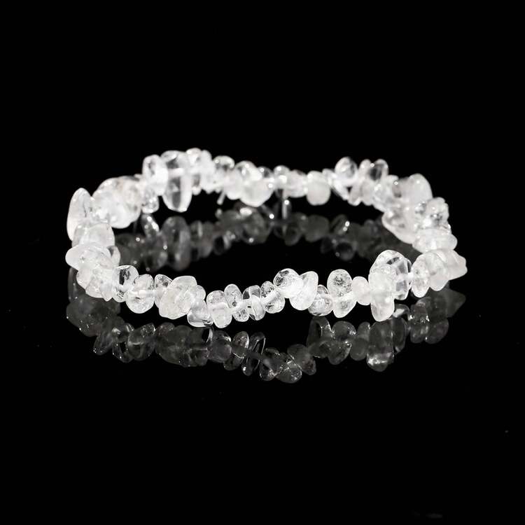 5-8毫米天然石珠手链，批发散装，紫水晶/青金石/虎眼石，天然治愈力，优雅时尚首饰，适合日常佩戴 - 彩色 - 查看 22