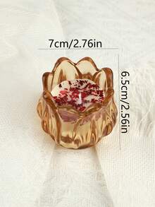 Halloween, Christmas, Exquisite Glass Tulip Scented Candles, Tulip Candle Glass, Suitable For Wedding Venues, Wedding Gifts, Halloween Holiday Venues, Restaurants, Living Rooms, Yoga Studios, Meditation, Birthday Candles, Mother's Day Gifts, Valentine's Day Gifts, Birthday Gifts, Adult Gifts, Wedding Candles, Home Decoration, Room Decoration, Fragrance Enhancement And Deodorization. Souvenir Gift