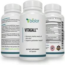 Biolor VitaGall? The Best Gallbladder Health Supplement - Natural Gallbladder Cleanse With Chanca Piedra And Artichoke Extract - Gallbladder Formula For Healthy Digestive System, Gallbladder &Amp; Liver - Trắng - Xem 9