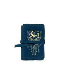 Túi đựng bài Tarot bằng nhung, in họa tiết bướm vàng và trăng, thiết kế hai tông màu xanh và tím, có dây rút, chất liệu vải mềm mại, kiểu dáng nhỏ gọn, có thể dùng làm hộp đựng bài hoặc túi đựng bài Tarot và các vật dụng nhỏ. Một lựa chọn quà tặng tuyệt vời cho Giáng sinh và Lễ Tạ ơn. - Nhiều màu - Xem 11