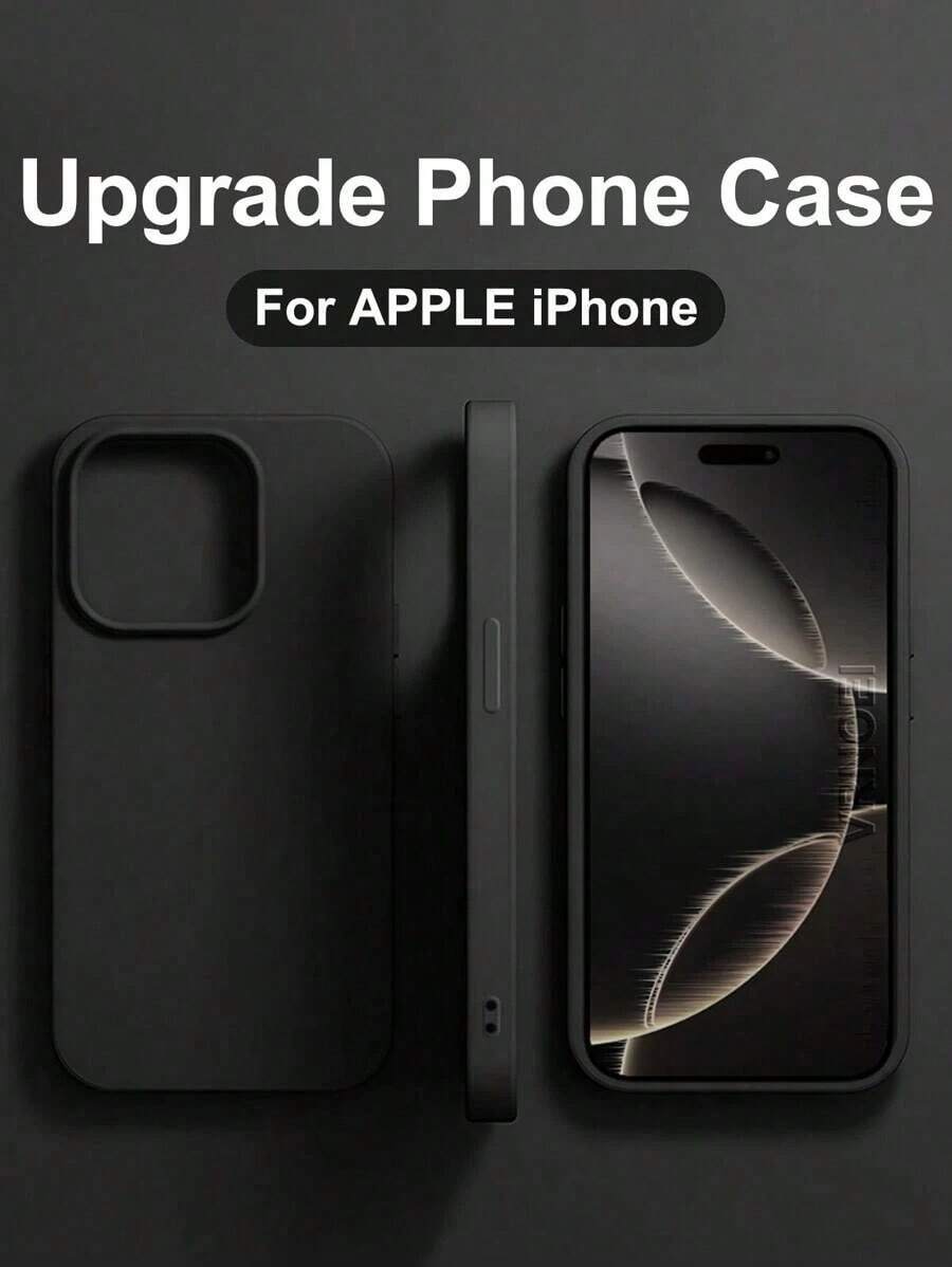 VRNOEI Compatible With IPhone 17 Pro Max Case Upgrade Phone Case Compatible With IPhone 16 11 12 13 14 15 Pro Max Plus 17 Air Cases Shockproof Back Cover Accessoriesfunda Para Phone,Apple16,Cover De Phone,Cell Phone Case,Funda Para Apple 17 Pro - 黑色 - 查看 1