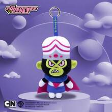 THE POWERPUFF GIRLS 新品飞天小女警毛绒玩具电影反派公主莫巴克斯和莫乔毛绒钥匙扣女孩圣诞礼物 15 厘米柔软可爱的毛绒玩偶 - 彩色 - 查看 8
