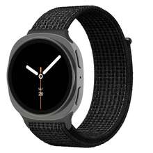 编织表带兼容三星 Galaxy Watch 8 表带 40 毫米 44 毫米/Galaxy Watch 8 Classic 46 毫米，弹性尼龙降落伞运动表带弹力面料腕带兼容三星 Galaxy Watch 8/8 Classic 40 44 46 毫米女款/男款 - Galaxy watch 8/8 Classic - 查看 29