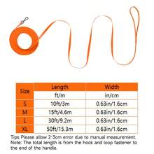 Dog Training Leash | Waterproof Durable PVC Long Lead | 3m/5m/10m/15m For Outdoor Walking, Hiking & Snow Play | All-Season Control For Large Medium Small Dogs