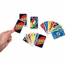 Mattel Official UNO Card Game Set Classic Collector's Edition Super/Multi-Version Collection 2-10 Players Party Tabletop Game Team Building Card Game - W2085- Playing Cards - View 3