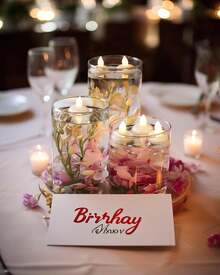 Homemory 24 Pcs 200 Hours Flameless Floating Candles, Warm White Led Flickering Tealight Candles In Bulk, Decor For Wedding, Party, Centerpiece, Pool, Christmas - White - View 3