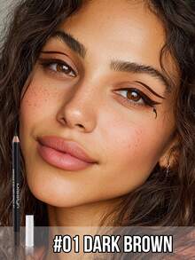 MISSLYN Smudge Eyeliner Pencil, Smooth Creamy Texture, Vivid Color, Smudgeable, Versatile Use, Portable, Gentle On Eyes, High Pigmentation, Smudge-Proof Formula, Smokey Eye Makeup, Good Blendability, Suitable For Eye Makeup, Parties, Music Festivals, Cosplay, 3D Eye Makeup