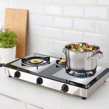 Protectores para estufas de gas (10 piezas), antiadherentes, reutilizables, resistentes al calor y fáciles de limpiar.