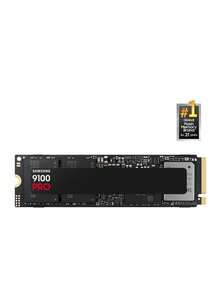 SAMSUNG SSD 9100 PRO 4TB, PCIe 5.0x4 M.2 2280, Seq. Read Speeds Up To 14,800MB/S, Best For AI Computing, Gaming, And Heavy Duty Workstations (MZ-VAP4T0B/AM) - Black - View 1