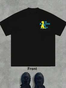 Men T-Shirts - Black - View 2
