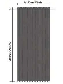 1pc Pink Geometric Hollow-Out Curtain, Boho Copper Coin Hollow Rectangle Sheer Curtain, Suitable For Bedroom, Living Room, Kitchen, Dining Room, Cafe, Gym, Foyer, All Season Home Use - Pink - View 14