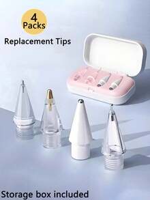 3/6/9 PCS Replacement Tips Compatible With Apple Pencil 1st/2nd Gen, Pencil Nibs Compatible With Ipad Pro Pencil 2/1 Gen,IPad Pro Pencil Sets Best Gifts For Christmas, Family, Friends, Birthday, Holiday Pen Accessories