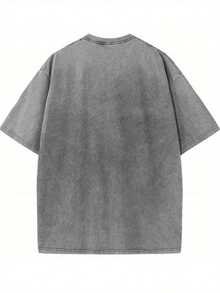 Movie Title Vintage Washed Graphic Short Sleeve T-Shirt