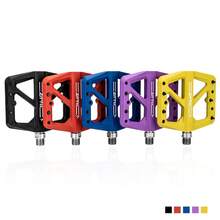 ZTTO High Strength Plastic Mountain Bike Pedals, Featuring DU Bearings For Smooth Performance. Suitable For XC, AM, BMX And Other Bike Models. Anti-Slip Design, Wide Platform, Flat Nylon Material. - Multicolor - View 4