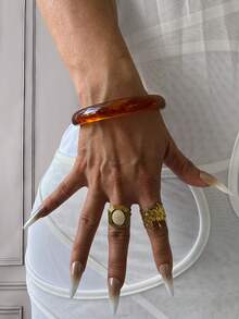 4 piezas/3 piezas/2 piezas/1 pieza Brazaletes de puño, Brazaletes dorados, Brazaletes anchos, Brazalete grueso, Juego de brazaletes, Brazalete ancho, Brazalete para mujer, Regalo para ella