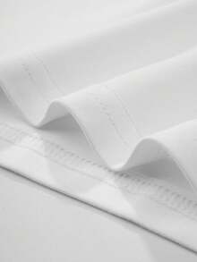 GRDR 男士休闲印花圆领背心，夏季 - 白色 - 查看 6