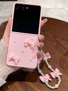 Galaxy Fold3/4/5/6/7 Phone Case, Flip3/4/5/6/7 Phone Case - Pink - View 1