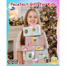 200Pcs Bottle Stickers, Cute Stickers Bottles, Vinyl Waterproof Aesthetic Laptop Sticker Pack Classroom Prizes Skateboard Teens Girls Students